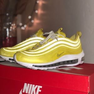 Nike customized 97 Air Max’s (mustard )